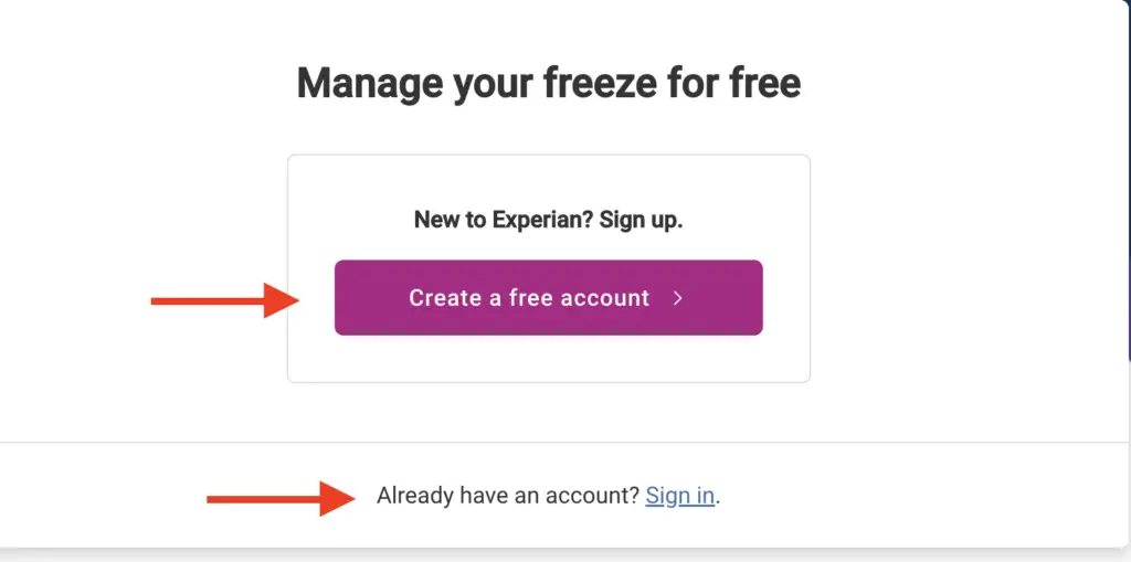 How to lift a credit freeze?
