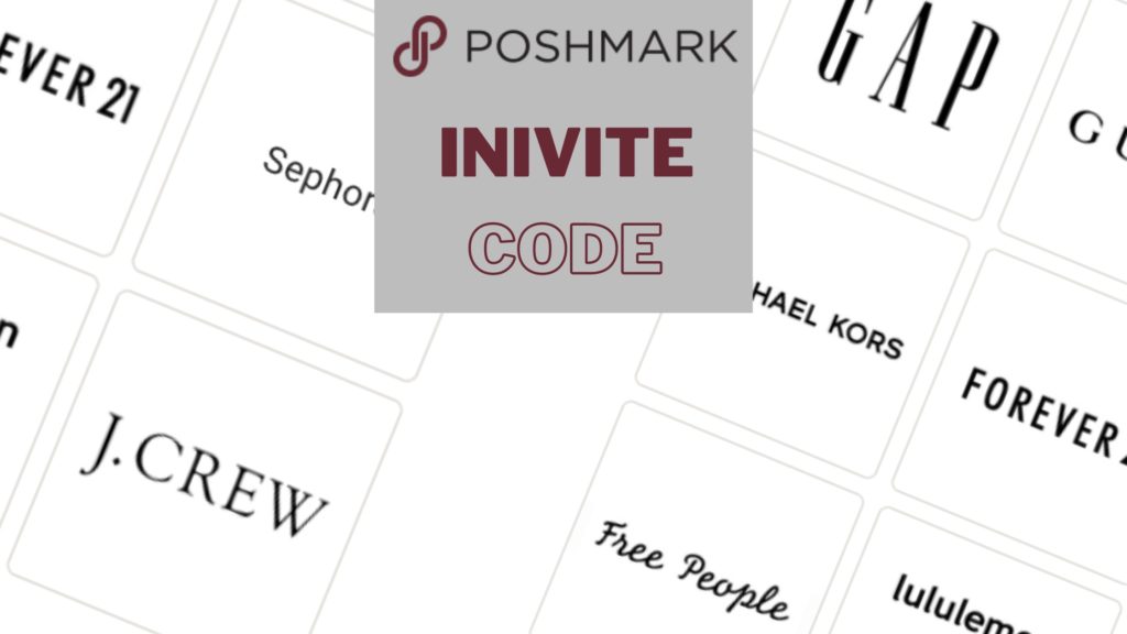 Poshmark Invite Code for getting bonus sign up of $10