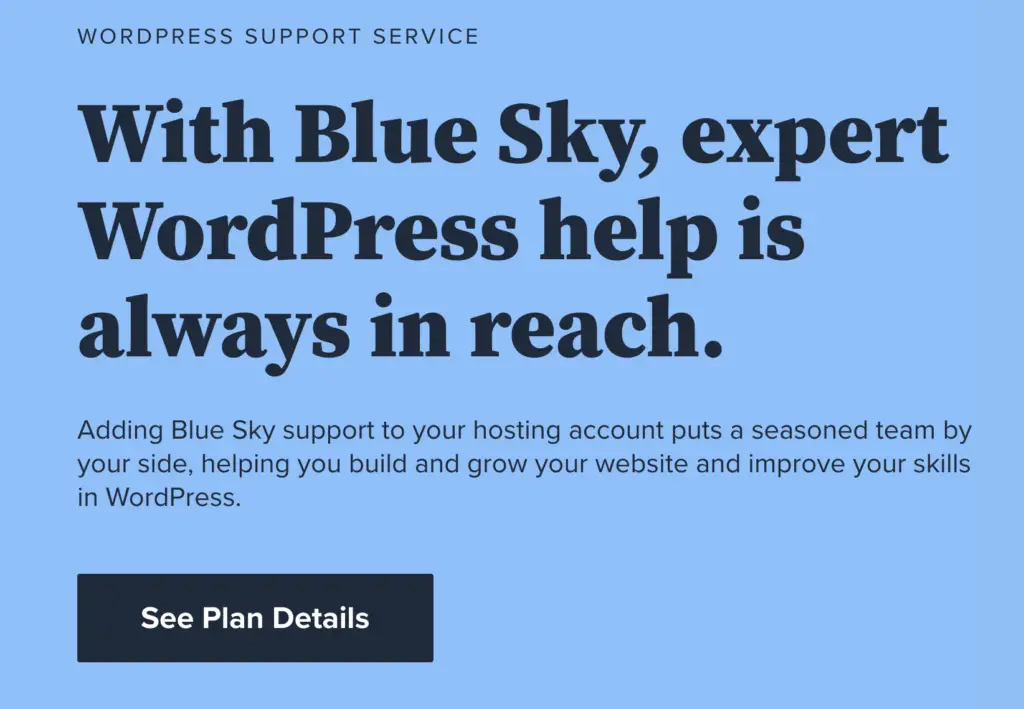 Bluehost BlueSky Review with plan details