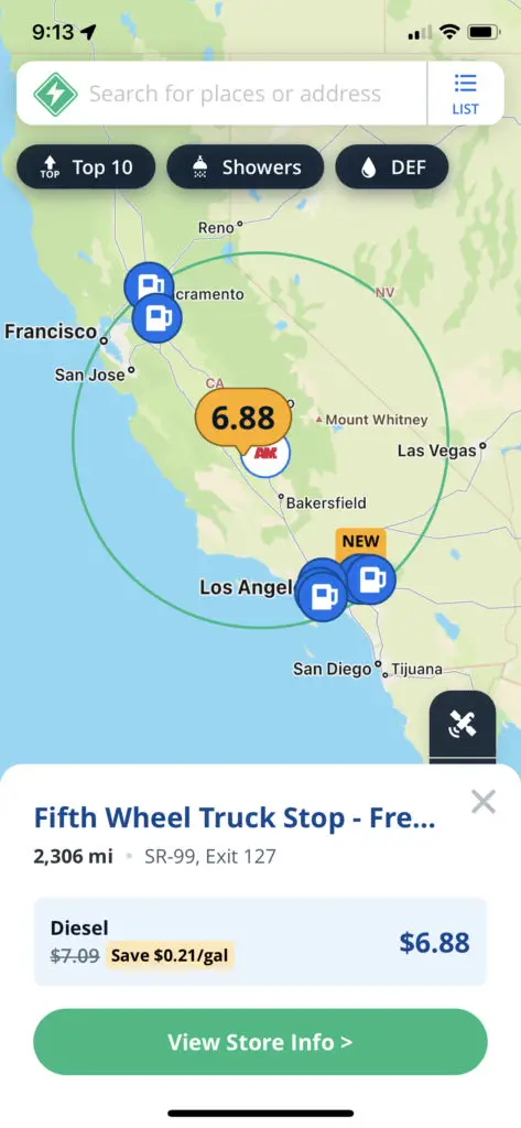 mudflap gas app Find Fuel