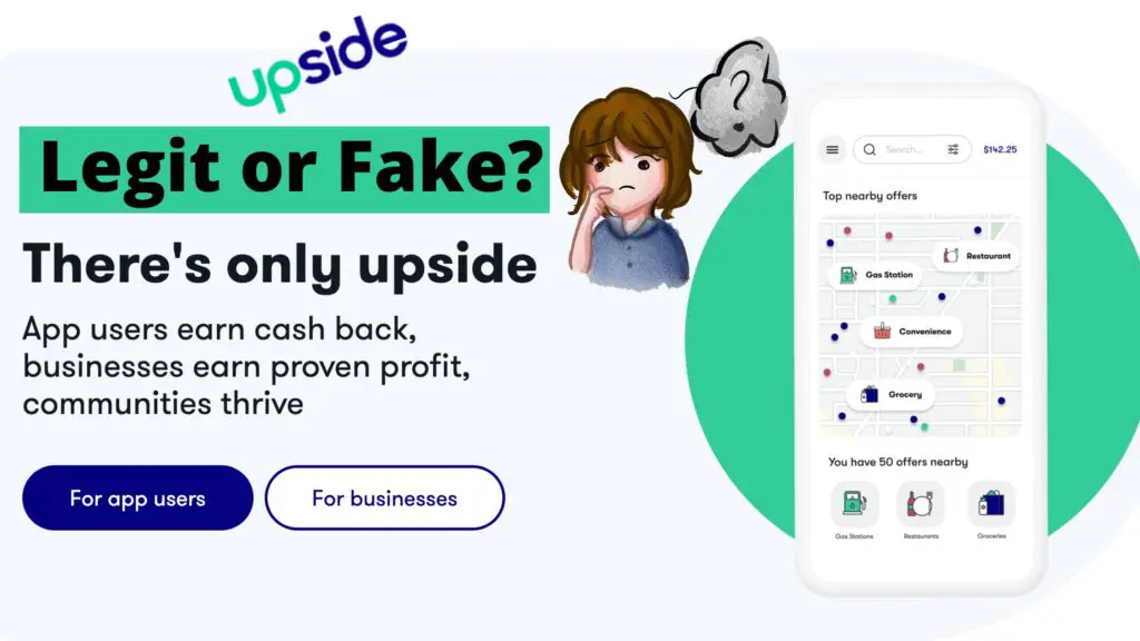 Is Upside app Legit. picture of Upside app
