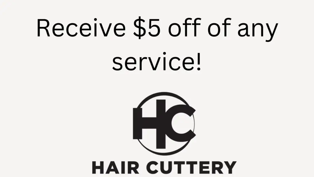 Hair Cuttery $5 Off Coupon code