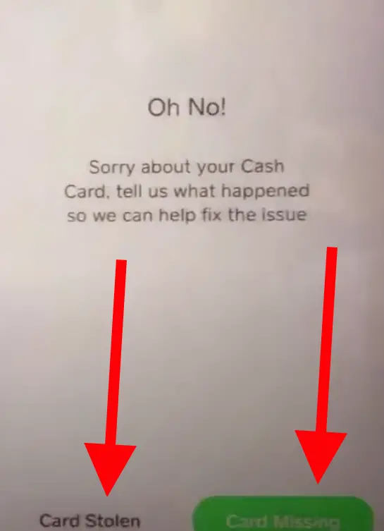 card stolen