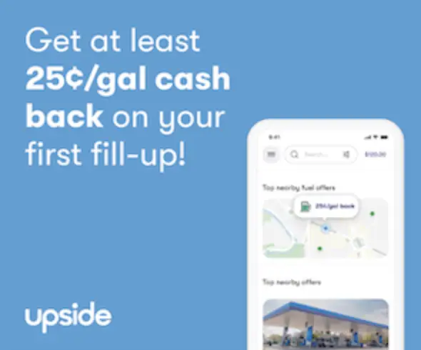 Earn up to 25¢/gal cash back every day!