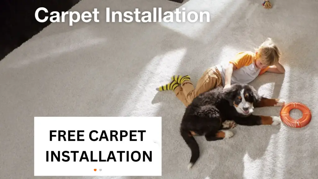 Image of Home Depot Free Carpet Installation Ad