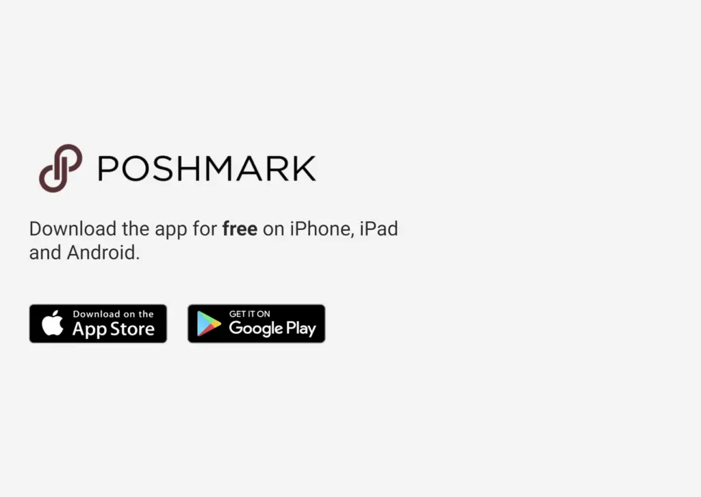 poshmark logo a legit app