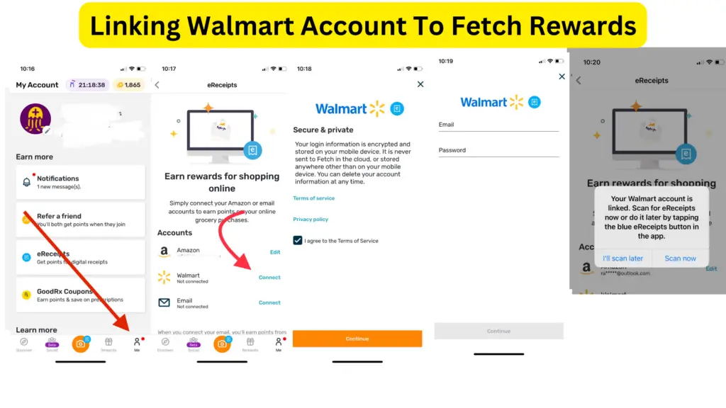Steps To Link Walmart Account To Fetch Rewards