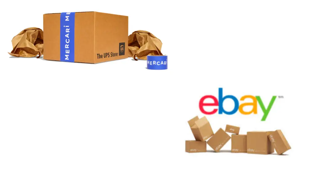 Mercari vs eBay shipping comparison