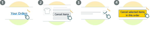 Amazon order cancelling process
