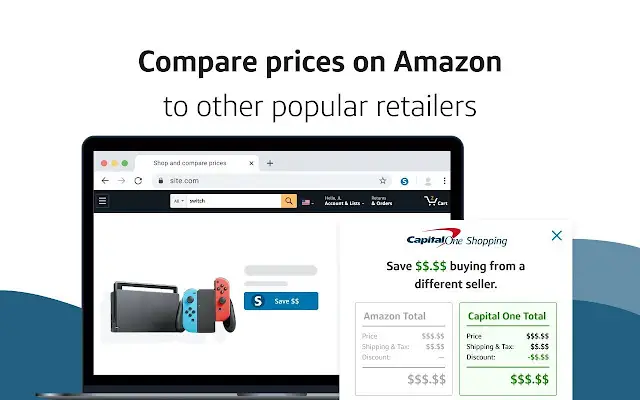 capital one features with amazon coupons