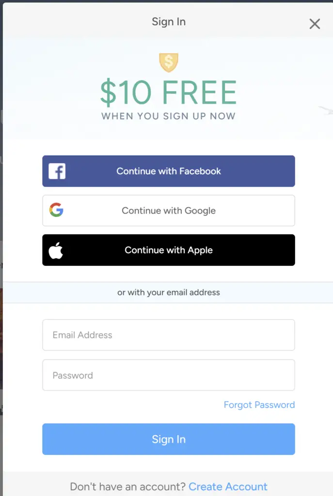 skiplagged rewards page