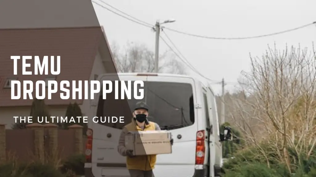 The Ultimate Guide to Dropshipping with Temu - e-commerce and logistics icons