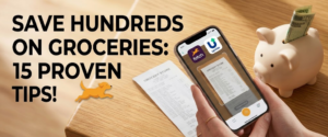 How I Save Hundreds on Groceries: 15 Proven Tips You Can Use Today.