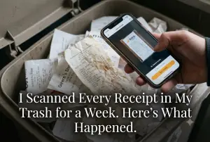 I Scanned Every Receipt in My Trash for a Week. Here’s What Happened.